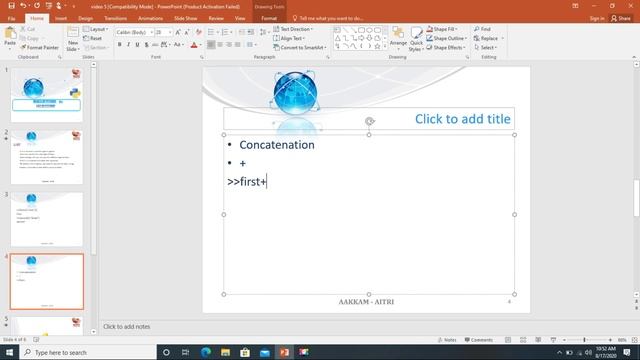 Basic of Python | #5 List in python | Meaning | In Tamil | AAKKAM AITRI .. смотреть онлайн