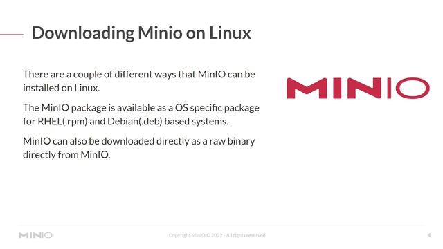 Installing and Running MinIO on Linux - Session 1: Installing MinIO on RHEL смотреть онлайн