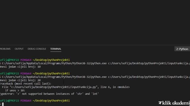Input funkcija | Programiranje u Pythonu za početnike | Lekcija 9 смотреть онлайн