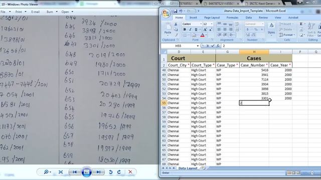 Handwritten Data Entry from PDF into Spreadsheet смотреть онлайн