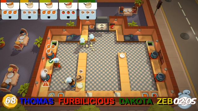 Let's Play Overcooked! #3 - Smack-A-Rat смотреть онлайн