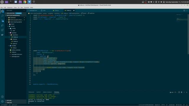 Add Club or A Document To MongoDB Database | Episode-6 GraphQL with MEVN Stack Tutorial смотреть онлайн