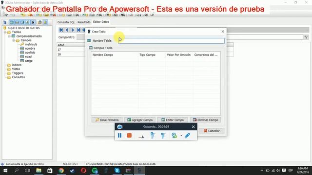 Base de Datos en SQLITE Parte 3 смотреть онлайн