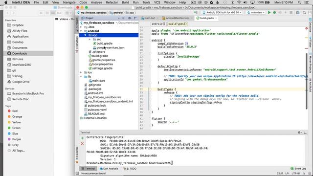 Flutter - Wire up the Google Sign In Plugin for Android смотреть онлайн
