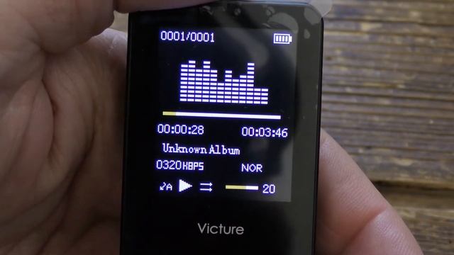 Victure M6X 16GB Bluetooth MP3 Player смотреть онлайн