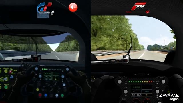 Gran Turismo 6 vs Forza Motorsport 4 - Audi R18 TDI at Le Mans смотреть онлайн