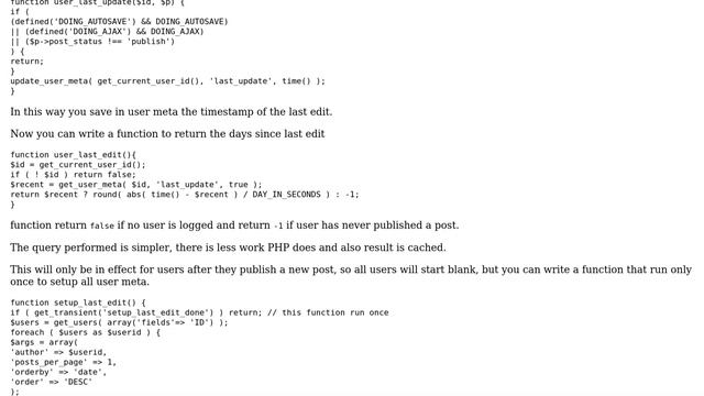 Wordpress: Get how many days since last post of the current user (2 Solutions!!) смотреть онлайн