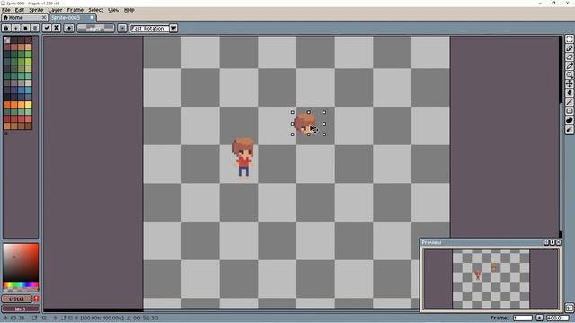 Учимся рисовать персонажей для игры | Пиксель арт | Aseprite смотреть онлайн