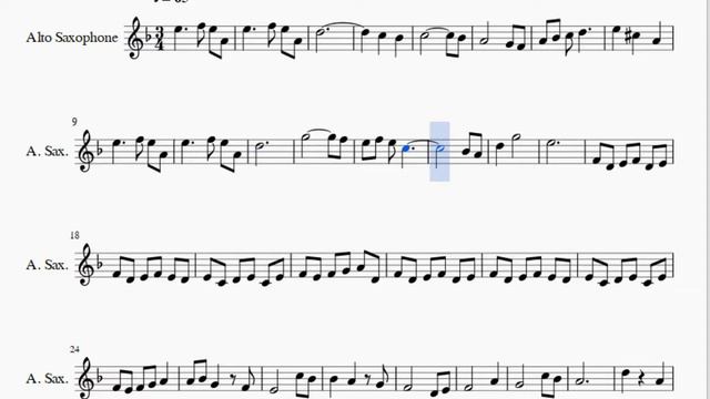 Alto Sax Sheet Music: How to play Lost Memory (xxxHolic) by SENS смотреть онлайн