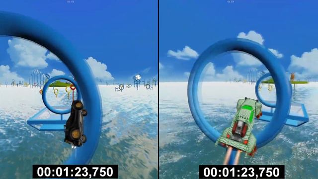 Rocket League Rings 3 Run Compare : WR Vs Former WR