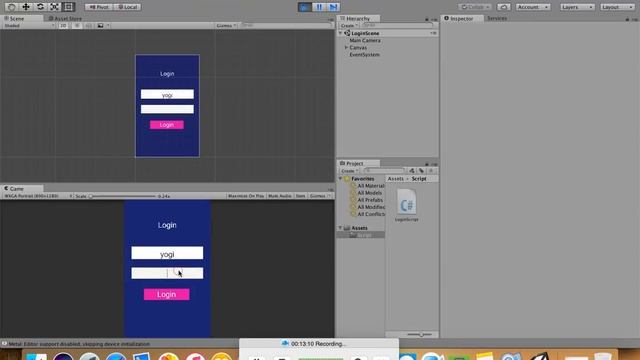 Unity 5 (Android) Lesson 2: Simple Login with post API and parse json смотреть онлайн