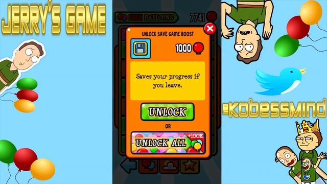 Jerry's Game - WORST GAME EVER?! - Just Pop The Balloons! смотреть онлайн