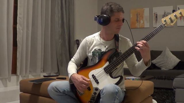 portrait of tracy bass cover with fender fretless jazz bass guitar смотреть онлайн