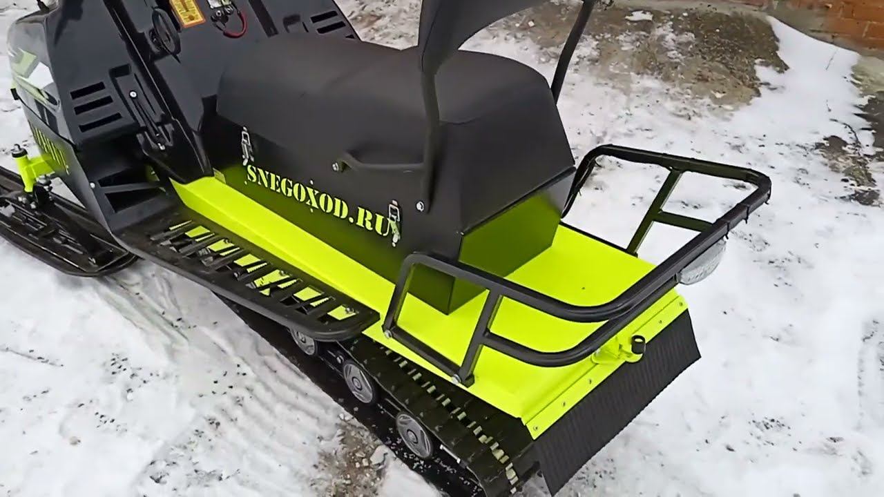 Новинка! Бурлак Азимут CS на склизовой подвеске, первый мой выезд.