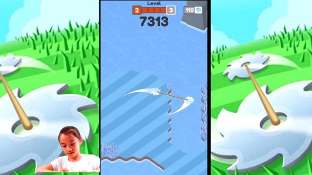 ?Grass Cut ✂️ - A Satisfying Game if you cut them perfectly Gameplay - iOS Android смотреть онлайн