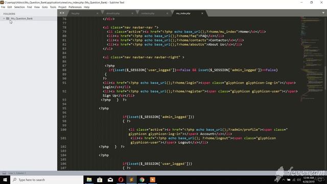 Project: Mu Question Bank Using PHP | CodeIgniter Framework смотреть онлайн