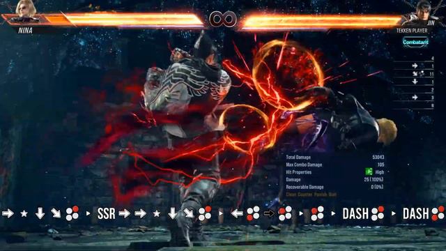 Jin Examples Wall Carry Combos | Tekken 8 смотреть онлайн