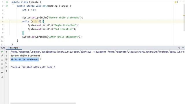 Java для начинающих. Урок 5.1: Цикл while на примерах смотреть онлайн