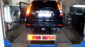 Установка фаркопа на Honda CR V