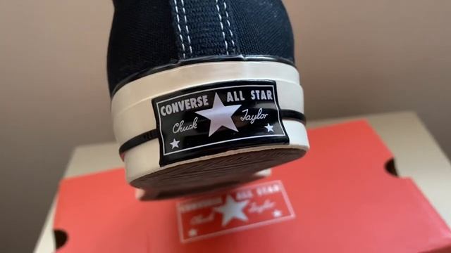 Converse chuck 70 HI black 162050C быстрый обзор и продажа смотреть онлайн