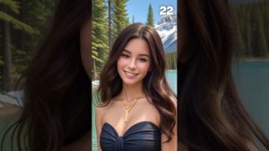 4K AI Art Lookbook: The Girls at Banff National Park #ailookbook4k #aiart #ailookbook