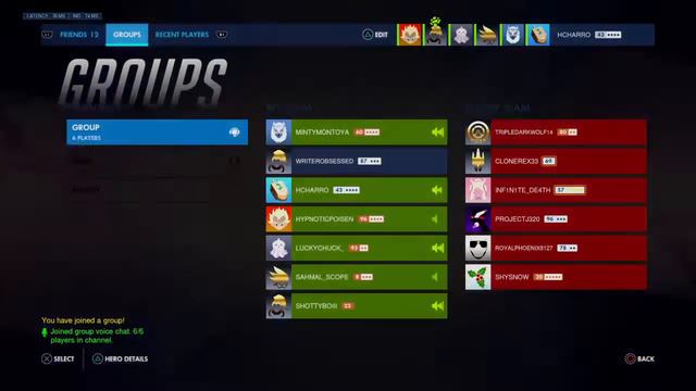 Just me adding myself back to a group on Overwatch смотреть онлайн