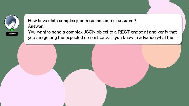 How to validate complex json response in rest assured? смотреть онлайн
