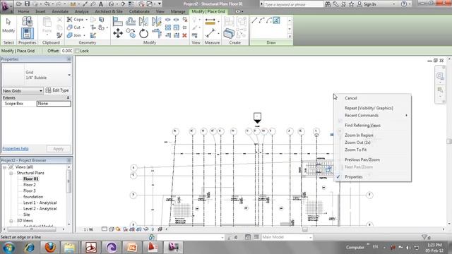 03-01 l Define Grids (X,Y) Dimensions l Learn Autodesk®Revit®Structure for Beginners & Professional смотреть онлайн