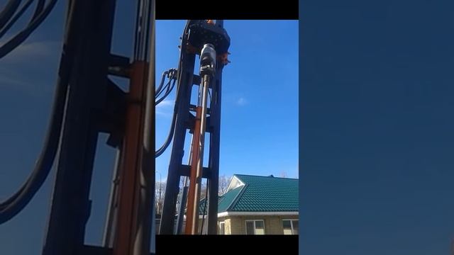 Буровая установка своими руками/Portable Water Well Drilling Rig смотреть онлайн