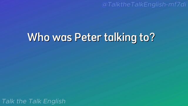 Past Continuous Tense Conversation | English Speaking Practice | Learn Basic English смотреть онлайн