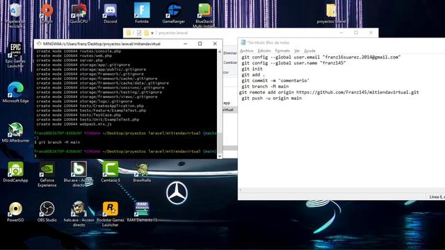 Subiendo un proyecto laravel a github смотреть онлайн