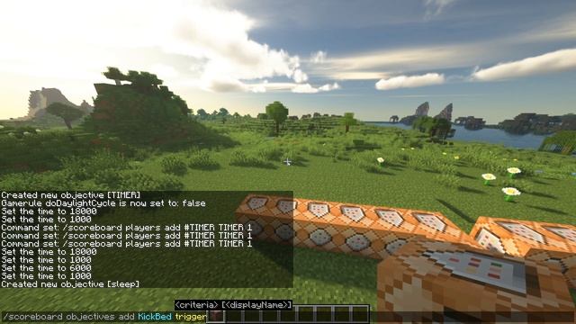 Minecraft | Longer Day AND One-Player-Sleep Command Setup смотреть онлайн