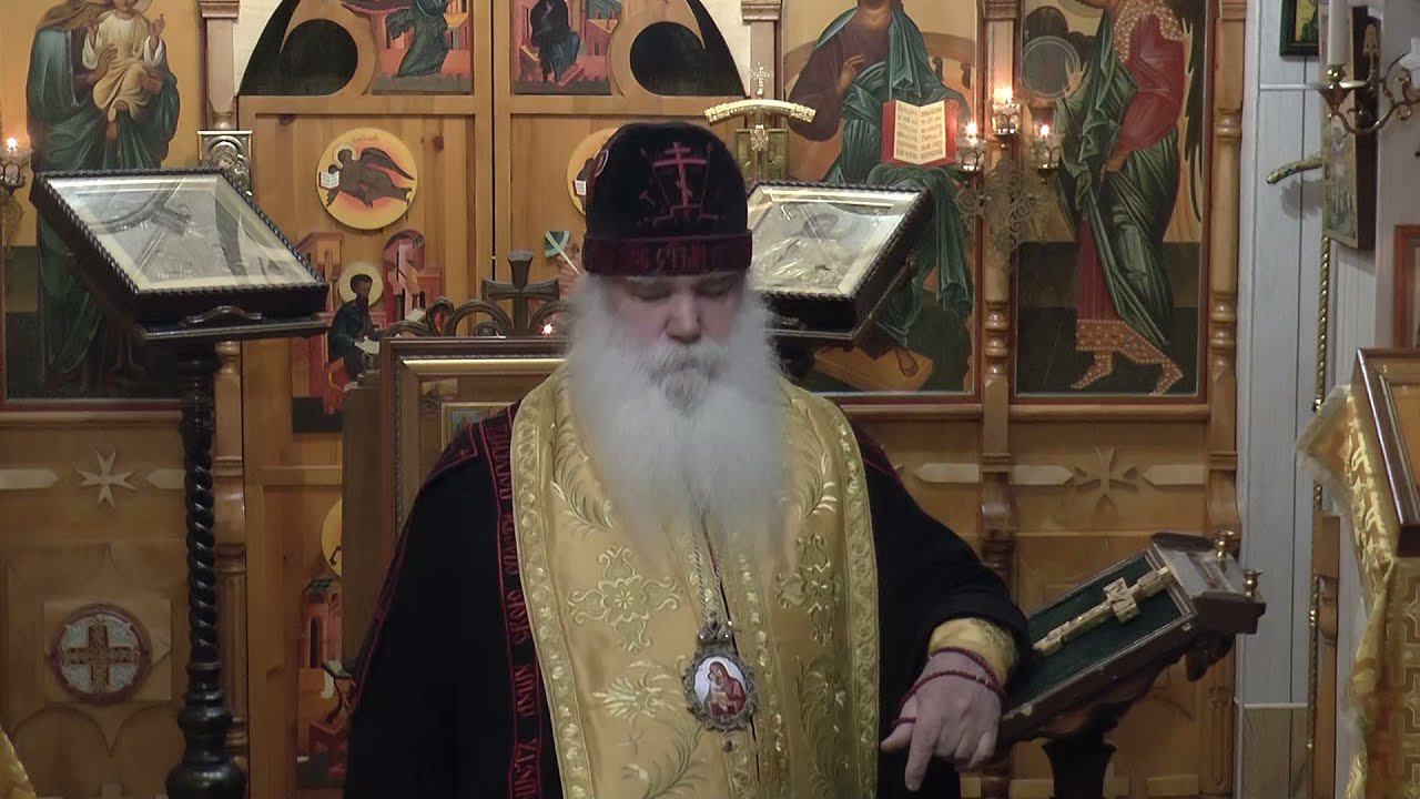 Проповедь Предстоятеля Церкви перед исповедью 26_12_2021 смотреть онлайн