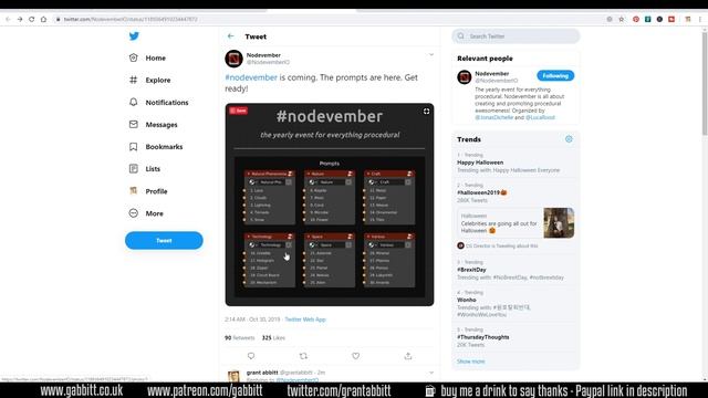 Nodevember | Procedural Texturing Event смотреть онлайн