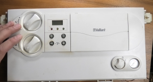 Газовый котёл Vaillant Как самому поменять ручки управления плату и ЖК дисплей