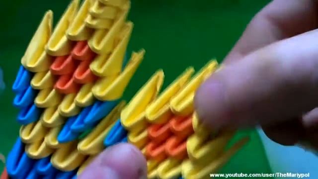 Модульное оригами - Павлин (В гостях у Димы Выпуск 27) смотреть онлайн