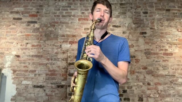 Fresh Overhauled Sax Play Test! 188xxx serial number mark VI Alto! Name this Famous Jazz Standard! смотреть онлайн