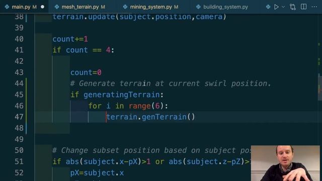 Python Minecraft with Ursina: mobs, speed mining, and more accurate mouse aim - part 8 смотреть онлайн