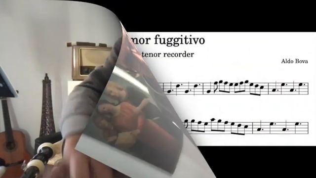 A Bova, Amor fuggitivo, for tenor recorder смотреть онлайн