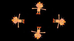 Голограмма Покемоны / Видео для 3D-пирамиды