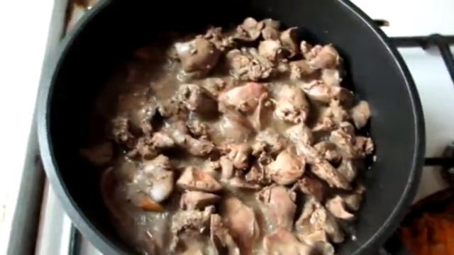 Подлива из куриной печени Рецепт Как приготовить смотреть онлайн