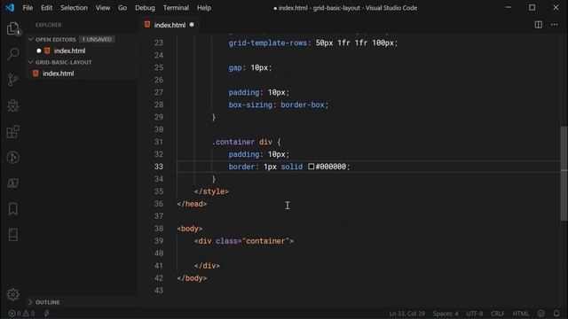 Intro to CSS Grid - Create a Basic Layout - Web Design Tutorial смотреть онлайн
