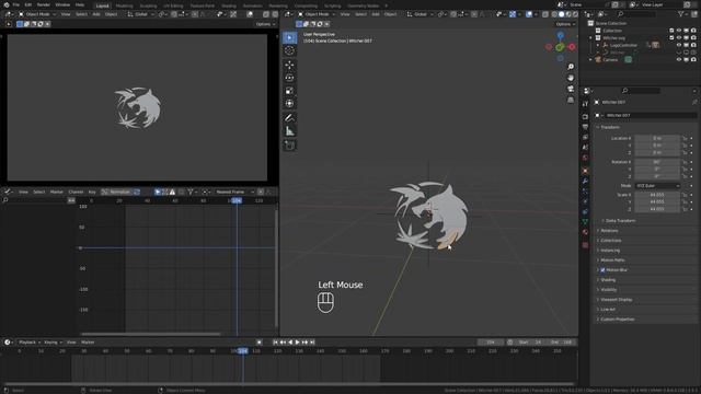 Make a Cinematic Logo Animation in Blender and Eevee смотреть онлайн