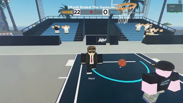 So I Played this new Ro Basketball game BBA basketball and its CRAZY смотреть онлайн