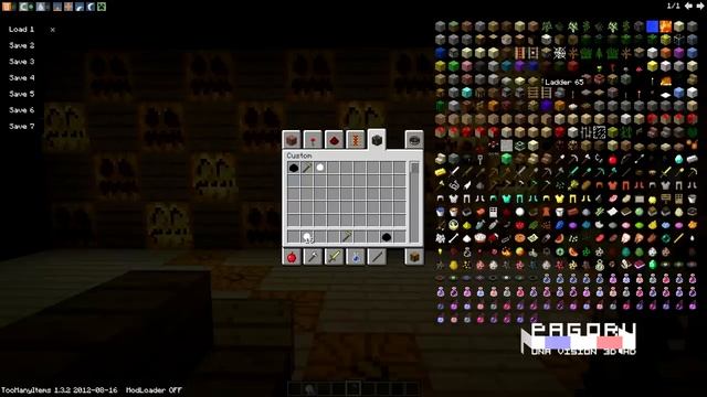 Minecraft Mods - Custom Creative Inventory Tab [1.3.2] смотреть онлайн