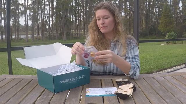 Smartass & Sass Oct 2022 Gift Box Subscription Unboxing and Review смотреть онлайн
