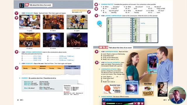 Top Notch Fundamentals - Unit 5: Events and Times (Third Edition) смотреть онлайн
