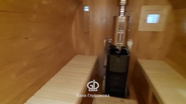 Баня «Елец» из термодревесины смотреть онлайн