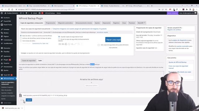Migrar y Extraer un sitio desde un MULTISITE de WordPress смотреть онлайн