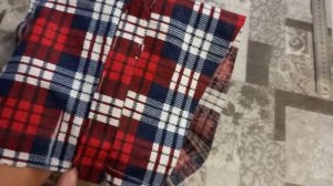 Мужская рубашка из фланели. Выкройка приложена! Подробно пошив.